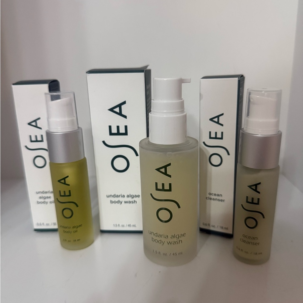 OSEA Undaria Algae Body Wash and Ocean Cleanser Set